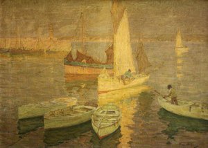 Sonnenuntergangsglühen, St. Ives, ca. 1925