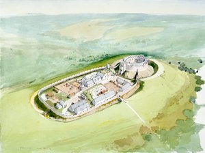 Restormel Castle, 14. Jahrhundert, ca. 1990-2010