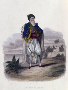 Hussein Pacha (1765-1838), der letzte Dey von Algier (1818-30), 1846