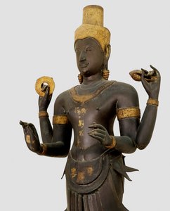 Statue von Vishnu