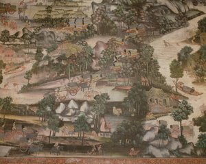 Wirharn Sasada, Leben auf dem Land, Wat Bowonniwet Vihara von Thai School