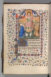 Stundenbuch (Gebrauch von Paris): Fol. 204v, Jüngstes Gericht