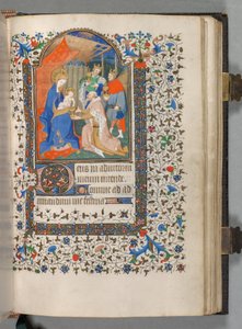 Stundenbuch (Gebrauch von Paris): Fol. 67r, Anbetung der Könige
