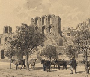 Theater des Herodes Atticus von Themistocles von Eckenbrecher
