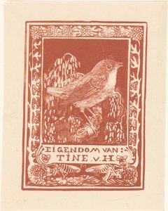 Ex Libris von Tine van Hoytema von Theo van Hoytema
