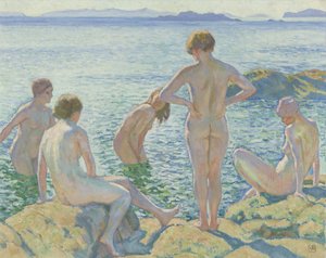 Badende von Théo van Rysselberghe