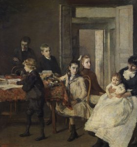 Die Kinder von François Van Rysselberghe von Théo van Rysselberghe