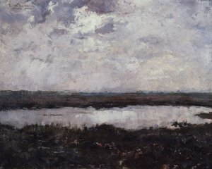 Teich in der Kempen von Théo van Rysselberghe