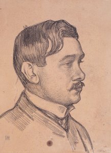 Porträt von Maurice Maeterlinck, ca. 1903