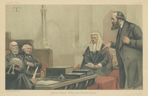 Lords Northbrook, Granville, Selbourne und Salisbury von Theobald Chartran