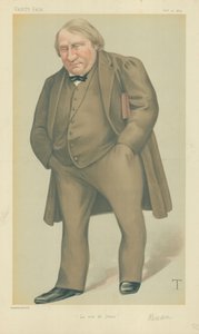 Mr. Joseph Ernest Renan, La vie de Jesus, 22. Februar 1879, Vanity Fair Karikatur von Theobald Chartran