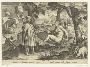 Amerigo Vespucci betritt Amerika (Neue Erfindungen und Entdeckungen)