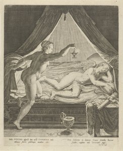 Amor und Psyche von Theodoor Galle