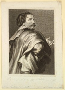 Porträt von Theodoor Rombouts von Theodoor Rombouts