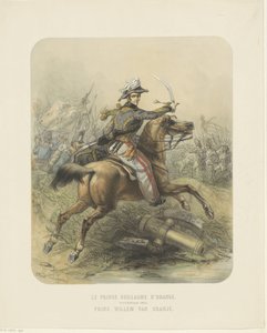 Reiterporträt von Wilhelm II., König der Niederlande von Theodoor Schaepkens