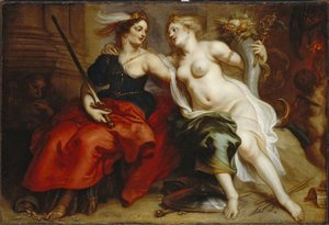 Allegorie der Gerechtigkeit und des Friedens von Theodoor Thulden van