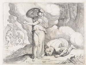 Minerva zeigt Odysseus Ithaka von Theodoor van Thulden