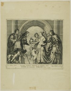 Die Hochzeit von Maximilian von Österreich mit Maria von Burgund