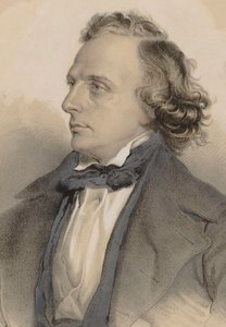 Porträt des Pianisten und Komponisten Henry Litolff 1818-1891, 1849