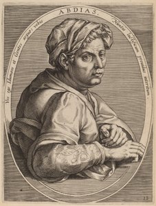 Abdias von Theodor Galle after Jan van der Straet