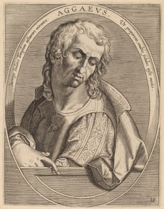 Aggaeus von Theodor Galle after Jan van der Straet