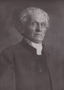 Stefan George, deutscher symbolistischer Dichter von Theodor Hilsdorf