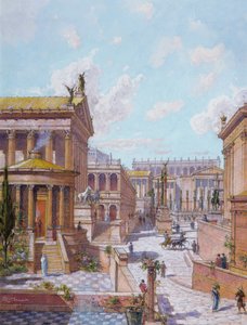 Das Römische Forum der Antike, 1914