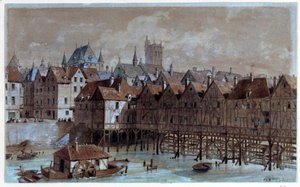 Ansicht der Meuniers-Brücke