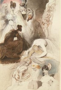 Figurenstudien von Theodor M. von Holst