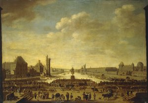 Ein Blick auf Paris von der Pont de la Cité