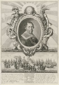 Porträt von Witte Cornelisz. de With von Theodor Matham