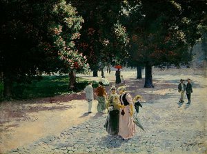 Am Rande des Parks von Theodor Matthei