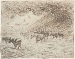 Ein Regenschauer von Theodor Philipsen