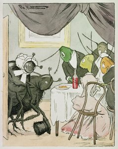Peinliche Familienverhältnisse von Theodor Kittelsen
