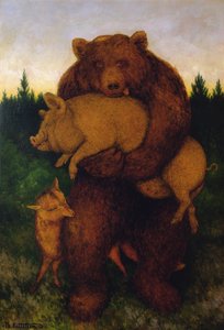 Fleisch, sagte der Bär