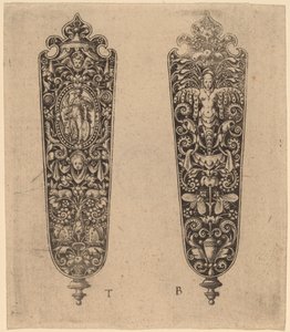 Ornament für Messergriff von Theodor de Bry