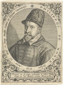 Porträt des Komponisten Philippe de Monte, 1521-1603, ca. 1598