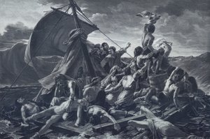 Das Floß der Medusa von Theodore (after) Gericault