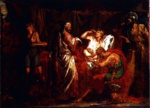 Alexander und sein Arzt Philippe von Theodore (attr. to) Gericault
