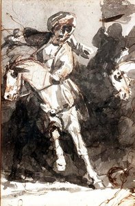 Szene eines Nahkampfs von Theodore (attr. to) Gericault