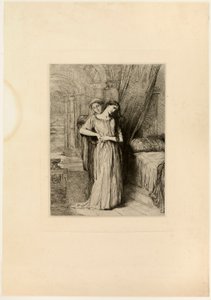 Wenn ich vor dir sterbe, Platte acht aus Othello von Théodore Chassériau