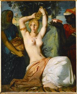Die Toilette der Esther