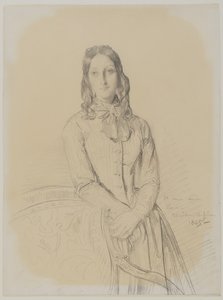 Porträt von Madame Ravaisson von Théodore Chassériau