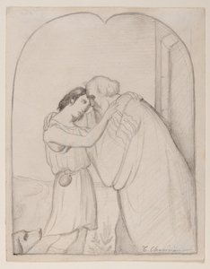 Die Rückkehr des verlorenen Sohnes von Théodore Chassériau