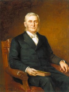Porträt von Reverend Nathaniel A. Hyde von Theodore Clement Steele