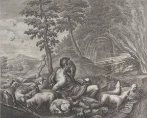 Jakob bewacht Labans Herde