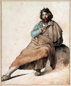 Ein italienischer Bergbewohner von Theodore Gericault