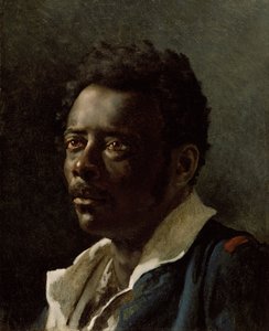 Schwarzer Mann (Porträtstudie)