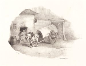 Karrenpferd aus den Limons von Theodore Gericault
