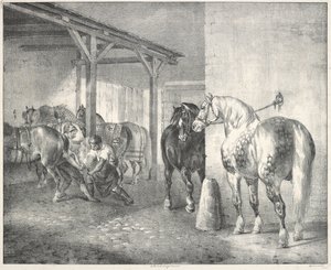 Schmiede von Theodore Gericault